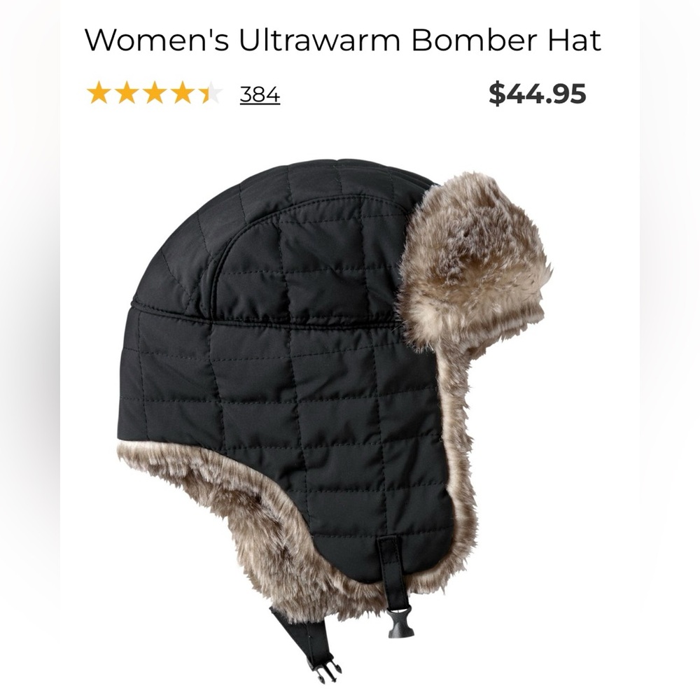 L.L. Bean Women's Ultrawarm Bomber Hat Size L/XL